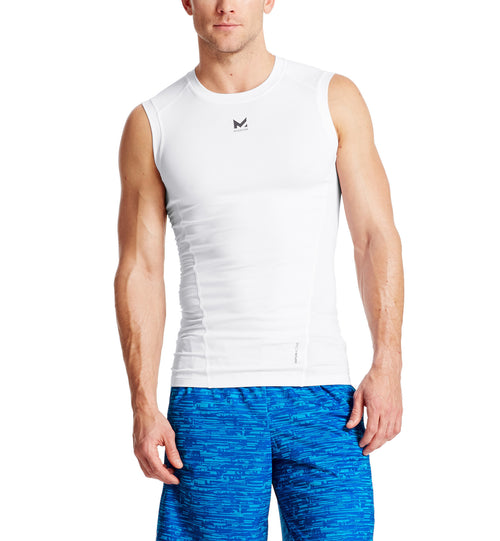 VaporActive Voltage Sleeveless Compression Top | Bright White