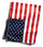 USA Flag Microfiber Cooling Towel