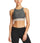 VaporActive Sensory Cross Back Medium Impact Sports Bra | Iron Gate / Paloma Ice