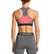 VaporActive Temper Racerback Medium Impact Sports Bra | Iron Gate / Calypso Coral