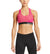 VaporActive Temper Racerback Medium Impact Sports Bra | Beetroot Purple Triangle Texture