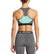 VaporActive Temper Racerback Medium Impact Sports Bra | Iron Gate / Pool Blue