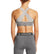 VaporActive Celsius Crossback Medium Impact Sports Bra | Iron Gate / Paloma Ice