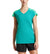 VaporActive Isobar Open Back Top | Viridian Green / Pool Blue